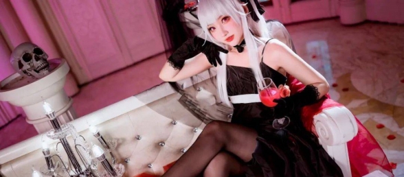 cos：美少女万华镜篝之雾枝cos正片@尤幽