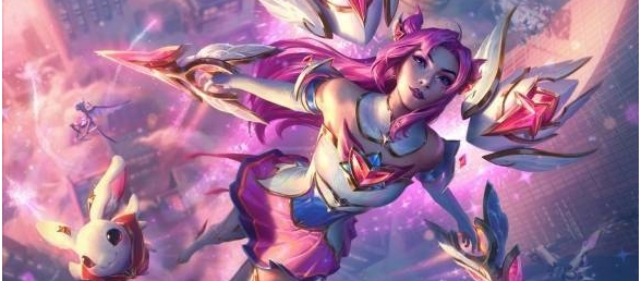 《LOL》卡莎、艾克新皮肤原画公布 粉嫩诱人美少女