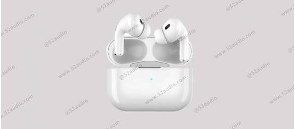 苹果AirPods Pro 2最新渲染图 USB-C接口、心率检测